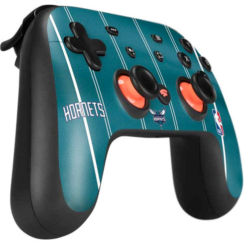 NBA Charlotte Hornets Jersey Google Stadia Controller Skin